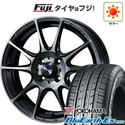 BluEarth 【新品国産車用 4穴100車】 夏タイヤ ホイール4本セット 185 