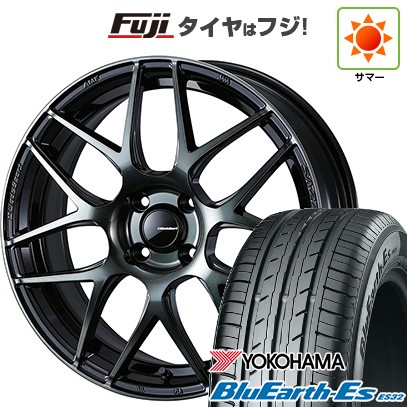 BluEarth 【新品国産車用 4穴100車】 夏タイヤ ホイール4本セット 195