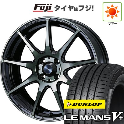 LE MANS 【新品国産車用 4穴100車】 夏タイヤ ホイール4本セット 185