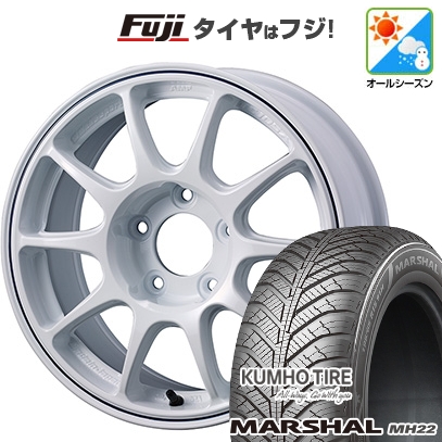 【新品】シエンタ 2022- オールシーズンタイヤ ホイール4本セット 185/65R15 マーシャル MH22(限定) WEDS ウェッズスポーツ TC-105X グラベル 15インチ