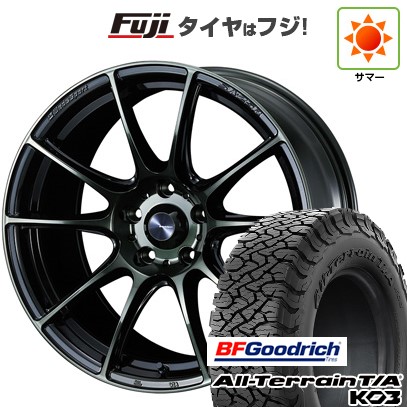 【新品国産車用 5穴114.3車】 夏タイヤ ホイール4本セット 225/65R17 BFグッドリッチ オールテレーンT/A KO3 RBL WEDS ウェッズスポーツ SA-25R 17インチ