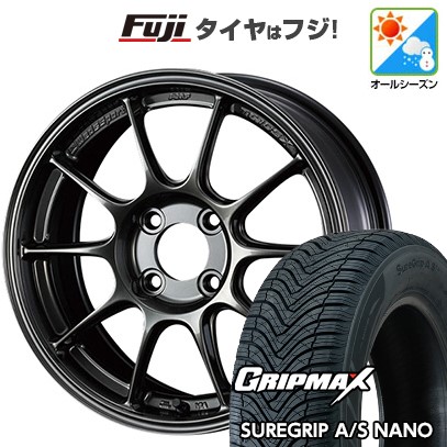 新品 ライズ/ロッキー（ハイブリッド） オールシーズンタイヤ ホイール4本セット 195/65R16 シュアグリップ A/S ナノ(限定) WEDSスポーツ TC-105X 16インチ
