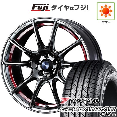 ZIEX 【新品国産車用 5穴114.3車】 夏タイヤ ホイール4本セット 215