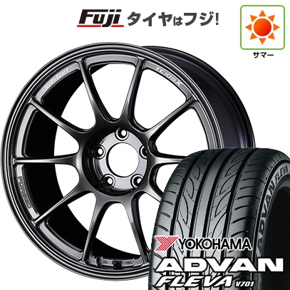 ADVAN - 【新品】シエンタ 2015-22 | 夏タイア 車輪4本仕掛ける | 195/45R17 | 居住地ヴァン フレバV701 | WedsSport TC-105X フォージド 17in タイヤ、ホイール-自動車-車、バイク、自転車