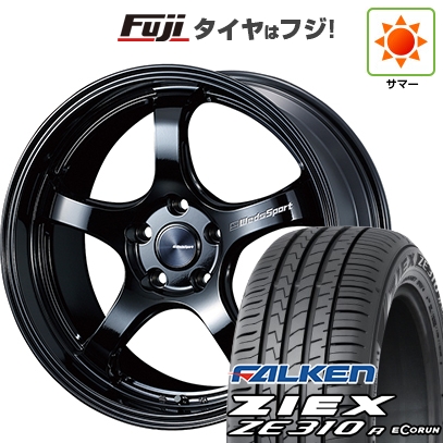 【新品国産車用5穴114.3】 | 夏タイヤ ホイール4本セット | 225/40R18 | ジークス ZE310R エコラン(限定) | WedsSport RN-05M 18インチ