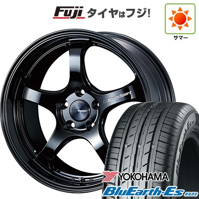 【新品国産車用 5穴114.3車】 夏タイヤ ホイール4本セット 225/50R18 ヨコハマ ブルーアース ES32 WEDS ウェッズスポーツ RN-05M 18インチ