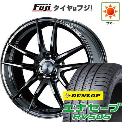 【新品国産車用 5穴114.3車】 夏タイヤ ホイール4本セット 225/45R19 ダンロップ エナセーブ RV505 WEDS ウェッズスポーツ RN-55M 19インチ