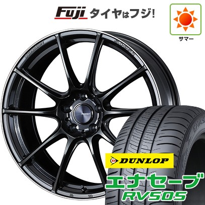 【新品国産車用 5穴114.3車】 夏タイヤ ホイール4本セット 245/40R20 ダンロップ エナセーブ RV505 WEDS ウェッズスポーツ SA-25R 20インチ