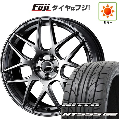 【焼け切れる言いはなつ付き添い人】【新品国産車用 5穴114.3車】 夏タイア 銀輪4本仕掛ける 245/40R20 ニットー NT555 G2 WEDS ウェッズ運動競技 SA-27R 20in タイヤ、ホイール-車、バイク、自転車-自動車
