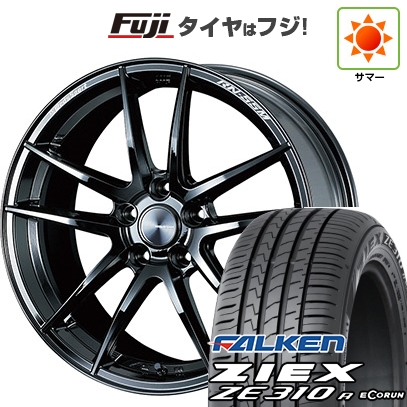 【新品国産車用 5穴114.3車】 夏タイヤ ホイール4本セット 225/45R18 ファルケン ジークス ZE310R エコラン(限定) WEDS ウェッズスポーツ RN-55M 18インチ