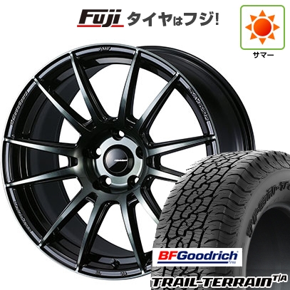 BFグッドリッチ - 【新品国産車用5穴114.3】 | 夏タイア 銀輪4本仕掛ける | 225/55R18 | トレールテレーンT/A RBL | WedsSport SA-62R 18in 車、バイク、自転車-タイヤ、ホイール-夏タイヤ、ホイールセット