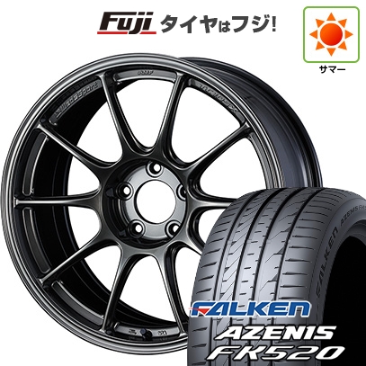【新品】シビック タイプR(FL5) | 夏タイヤ ホイール4本セット | 265/35R18 | ファルケン アゼニス FK520L | WEDS ウェッズスポーツ TC-105X | 9.5J 18インチ