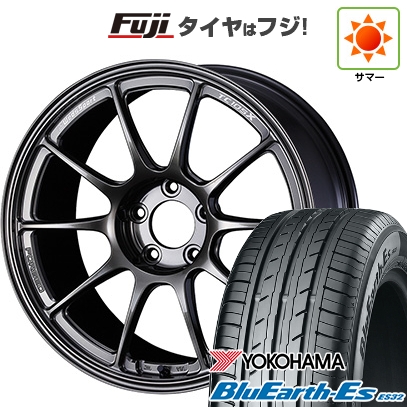 【新品国産車用5穴114.3】 | 夏タイヤ ホイール4本セット | 225/40R18 | ブルーアース ES32 | WedsSport TC-105X フォージド 18インチ