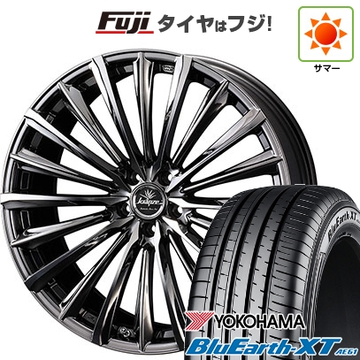 【新品国産車用 5穴114.3車】 夏タイヤ ホイール4本セット 225/50R18 ヨコハマ ブルーアース XT AE61 WEDS ウェッズ クレンツェ ヴィルハーム 225EVO 18インチ