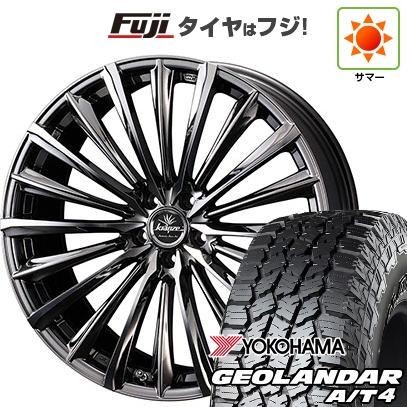 【新品国産車用5穴114.3】 | 夏タイヤ ホイール4本セット | 225/55R18 | ジオランダー A/T4 G018 RBL | クレンツェ ヴィルハーム 225EVO 18インチ