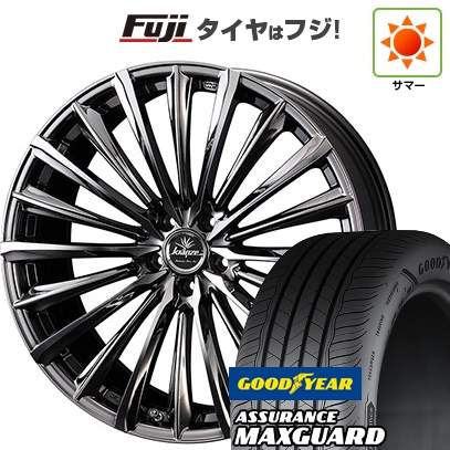 【新品国産車用5穴114.3】 | 夏タイヤ ホイール4本セット | 225/45R19 | グッドイヤー Assurance Maxguard(限定) | クレンツェ ヴィルハーム 225EVO 19インチ
