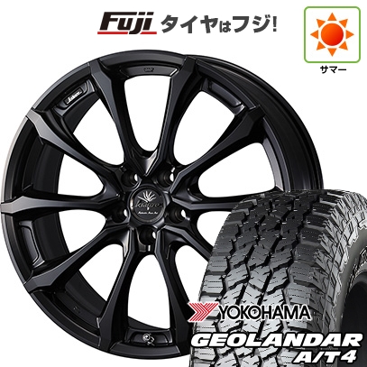 GEOLANDAR - 【新品国産車用5穴114.3】 | 夏タイア 車輪4本仕かける | 225/55R18 | ジオランダー A/T4 G018 RBL | クレンツェ ヴェルサム 030EVO 18in