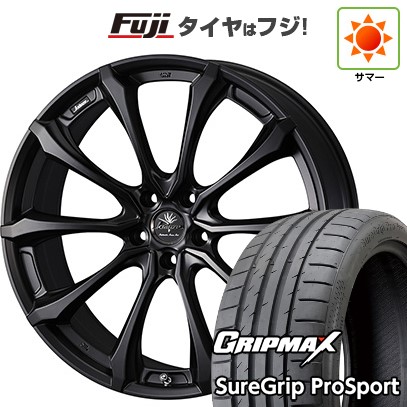 新品 レクサスRX 2022/11- 夏タイヤ ホイール4本セット 265/40R22 GRIP MAX シュアグリップ PRO SPORT BSW（限定） クレンツェ ヴェルサム 030EVO 22インチ