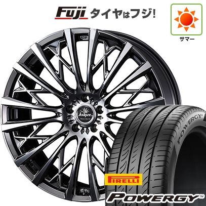 【新品国産車用5穴114.3】 | 夏タイヤ ホイール4本セット | 245/40R20 | ピレリ パワジー | クレンツェ シュリット 855EVO【限定】 20インチ