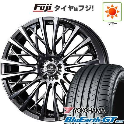 【新品国産車用 5穴114.3車】 夏タイヤ ホイール4本セット 225/50R18 ヨコハマ ブルーアース GT AE51 WEDS ウェッズ クレンツェ シュリット 855EVO 18インチ
