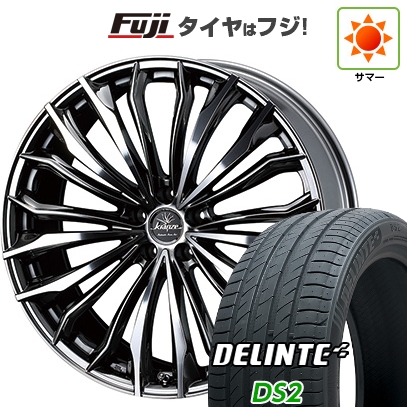 【新品国産車用5穴114.3】 | 夏タイヤ ホイール4本セット | 245/45R19 | デリンテ DS2(限定) | WEDS ウェッズ クレンツェ フェルゼン 358EVO | 8J 19インチ