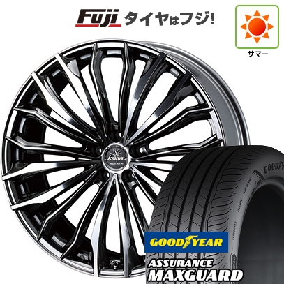 【新品国産車用5穴114.3】 | 夏タイヤ ホイール4本セット | 225/45R19 | グッドイヤー Assurance Maxguard(限定) | クレンツェ フェルゼン 358EVO 19インチ