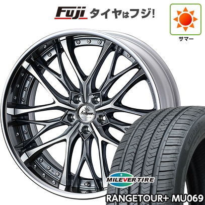 【新品国産車用5穴114.3】 | 夏タイヤ ホイール4本セット | 235/55R20 | ミレバー MU069 | WEDS ウェッズ クレンツェ ウィーバル | 8J 20インチ