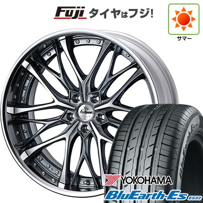 【新品国産車用 5穴114.3車】 夏タイヤ ホイール4本セット 245/40R19 ヨコハマ ブルーアース ES32 WEDS ウェッズ クレンツェ ウィーバル 19インチ