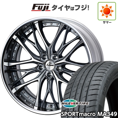 【新品国産車用5穴114.3】 | 夏タイア 車輪4本仕掛ける | 215/35R19 | ミ生き胆 MA349 | WEDS ウェッズ クレンツェ ウィーバル | 19in 車、バイク、自転車-自動車