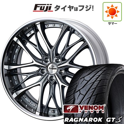 【新品国産車用 5穴114.3車】 夏タイア 車輪4本仕掛ける 245/35R20 ヴェノムパワー ラグナロクGTS BSW(押さえる) WEDS ウェッズ クレンツェ ウィーバル 20in タイヤ、ホイール-自動車