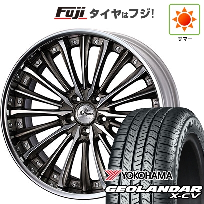 新品国産車用5穴114.3 | 夏タイヤ ホイール4本セット | 245/45R20 | ヨコハマ ジオランダー X-CV G057 | WEDS ウェッズ クレンツェ ヴィルハーム | 20インチ