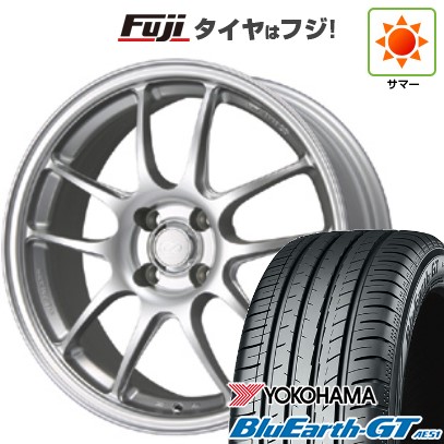 YOKOHAMA ノーマルタイヤ4本セット　185/55R16 33V FIT純正ホイール付き BluEarth 【新品国産車用 4穴100車】 夏タイヤ ホイール4本セット 185