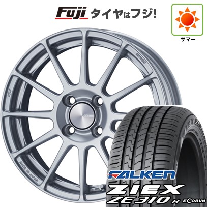 ZIEX 【新品国産車用 5穴114.3車】 夏タイヤ ホイール4本セット 215