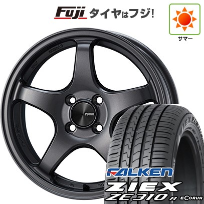 ZIEX 【新品国産車用 4穴100車】 夏タイヤ ホイール4本セット 175