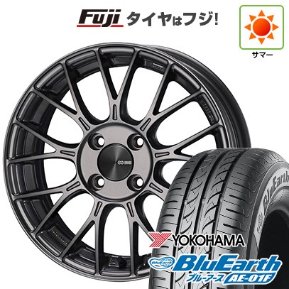 BluEarth 【新品国産4穴100車】 夏タイヤ ホイール4本セット 185