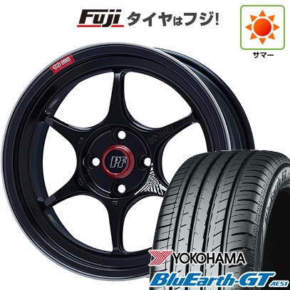 BluEarth 【新品国産車用 4穴100車】 夏タイヤ ホイール4本セット 185