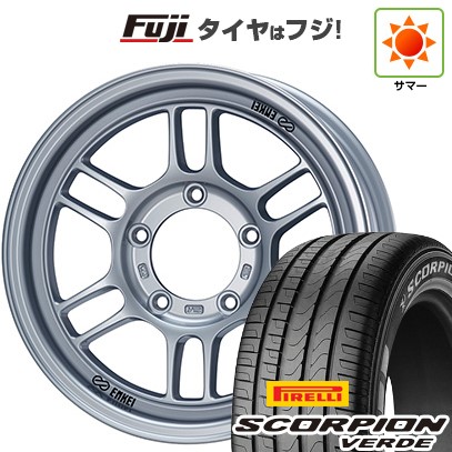 【新品】ジムニーシエラ 夏タイヤ ホイール4本セット 215/70R16 ピレリ スコーピオン ヴェルデ ENKEI エンケイ オールロード RPT1 16インチ