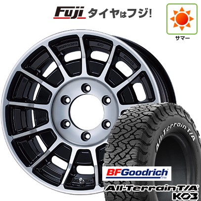 【新品国産車用 6穴139.7車】 夏タイヤ ホイール4本セット 285/70R17 BFグッドリッチ オールテレーンT/A KO3 RWL ENKEI エンケイ オールロード バハ 17インチ