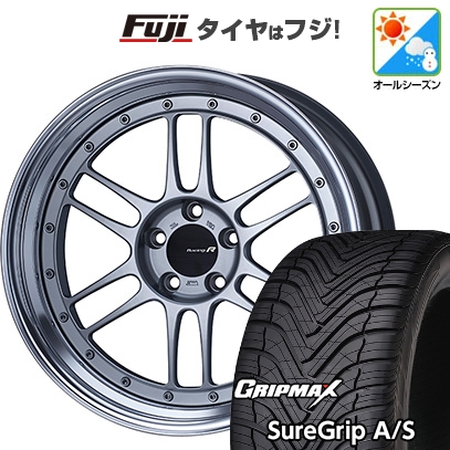 グリップマックス - 新品国産車用5穴114.3 | オール時期タイア 車輪4本仕掛ける | 225/40R19 | シュアグリップ A/S | ENKEI エンケイ Racing Revolution RM-F1 | 9J 19in 車、バイク、自転車-オールシーズンタイヤ、ホイールセット-自動車