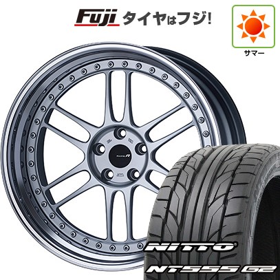 【パンク保証付き】【新品国産車用 5穴114.3車】 夏タイヤ ホイール4本セット 255/35R20 ニットー NT555 G2 ENKEI エンケイ RM-F1 20インチ