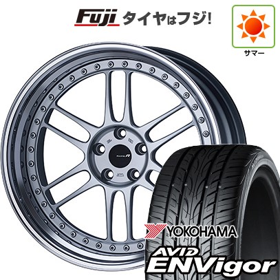 【新品国産車用 5穴114.3車】 夏タイヤ ホイール4本セット 245/45R20 ヨコハマ エイビッド エンビガーS321 ENKEI エンケイ RM-F1 20インチ