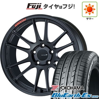【新品国産車用 5穴114.3車】 夏タイヤ ホイール4本セット 235/50R18 ヨコハマ ブルーアース ES32 ENKEI エンケイ GTC01 RR 18インチ