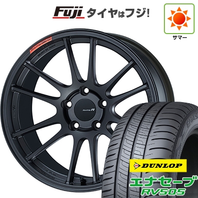 【新品国産車用 5穴114.3車】 夏タイヤ ホイール4本セット 215/45R18 ダンロップ エナセーブ RV505 ENKEI エンケイ GTC01 RR 18インチ