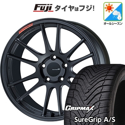 新品国産車用 5穴100車 オールシーズンタイヤ ホイール4本セット 225/40R18 GRIP MAX シュアグリップ オールシーズン(限定) ENKEI エンケイ GTC01 RR 18インチ
