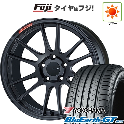 【新品国産車用5穴114.3】 | 夏タイヤ ホイール4本セット | 225/40R18 | ブルーアース GT AE51 | ENKEI GTC01 RR 18インチ