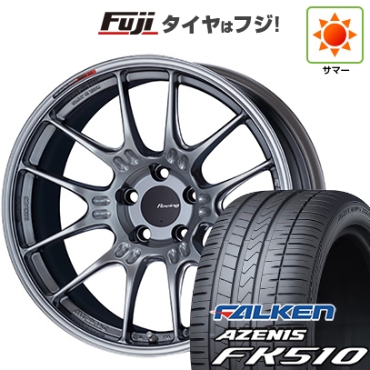 【新品国産車用 5穴114.3車】 夏タイヤ ホイール4本セット 235/60R18 ファルケン アゼニス FK510 SUV ENKEI エンケイ GTC02 18インチ