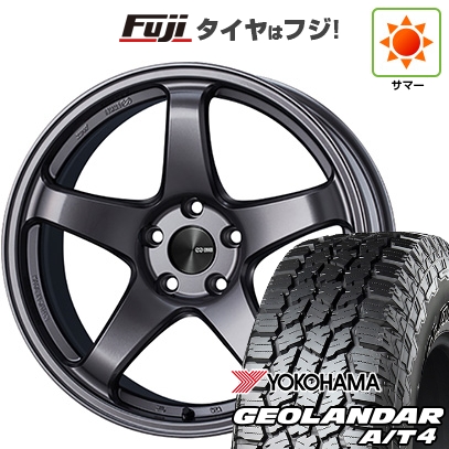 【新品国産車用5穴114.3】 | 夏タイヤ ホイール4本セット | 225/55R18 | ジオランダー A/T4 G018 RBL | ENKEI PF05 18インチ