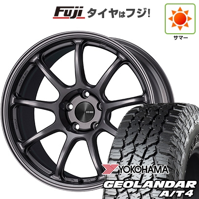 【新品国産車用5穴114.3】 | 夏タイヤ ホイール4本セット | 225/55R18 | ジオランダー A/T4 G018 RBL | ENKEI PF09 18インチ
