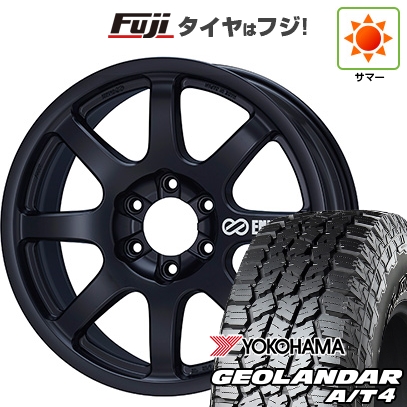 【新品】ランクル250 夏タイヤ ホイール4本セット 275/70R18 ヨコハマ ジオランダー A/T4 G018 OWL/RBL ENKEI エンケイ オールロード PDT1 18インチ