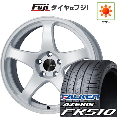 AZENIS 【新品国産車用 5穴100車】 夏タイヤ ホイール4本セット 215 